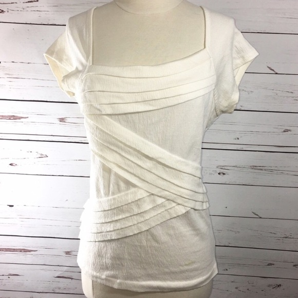 Anthropologie Tops - Anthropologie Postmark white blouse